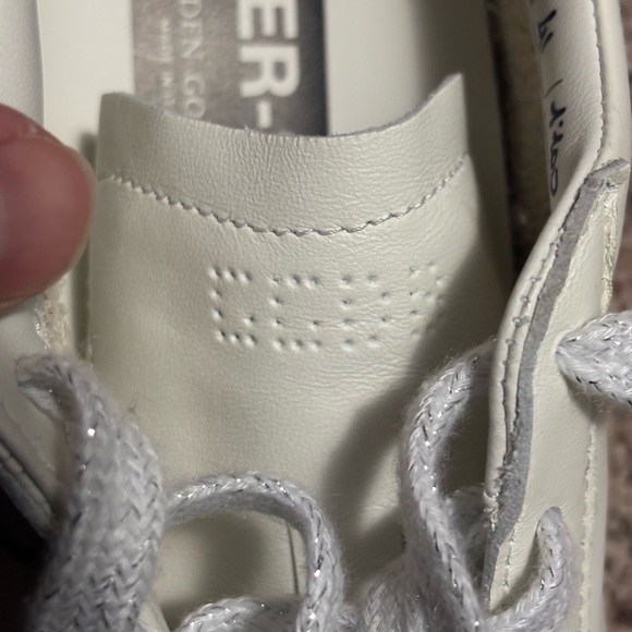 New Golden Goose Super Star Classic White/Platinum Women’s Size: 39 (9) - Picture 14 of 16